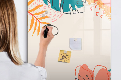 Magnetic marker board Galactic Planner