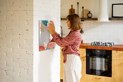 Magnetic board for drawing Galactic Planner