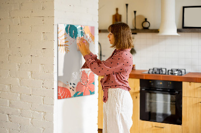 Magnetic board for drawing Galactic Planner