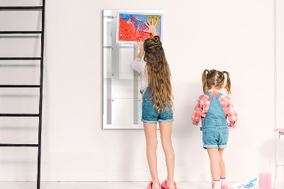 Magnetic board for drawing Elegant Marble