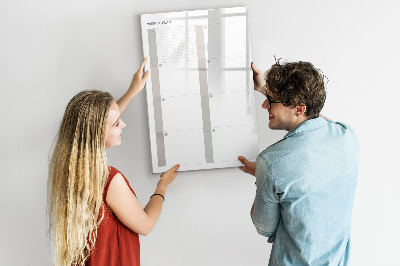 Magnetic marker board Elegant Marble