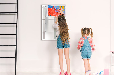 Magnetic board for drawing Elegant Marble