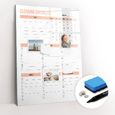 Magnetic marker board Photo Frames