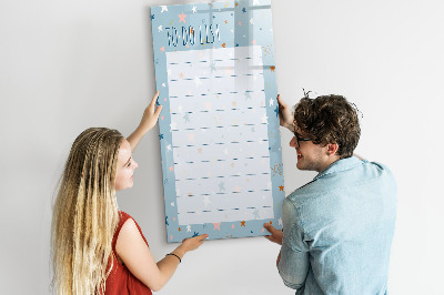 Magnetic board with marker To-Do List