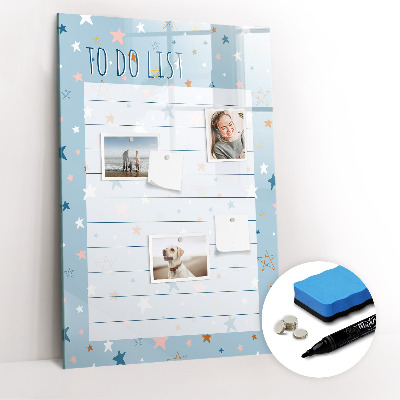 Magnetic marker board To-Do List