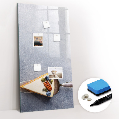 Magnetic marker board Large leaves pattern