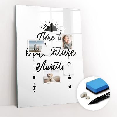 Magnetic marker board Adventure