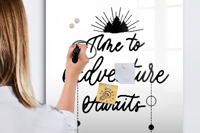 Magnetic marker board Adventure