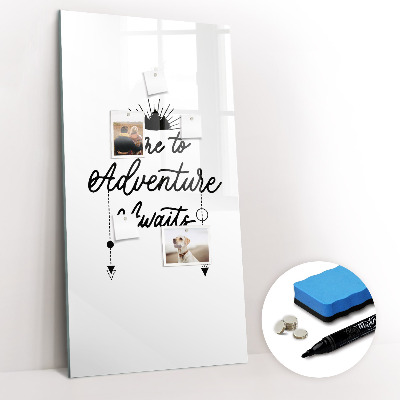 Magnetic marker board Adventure