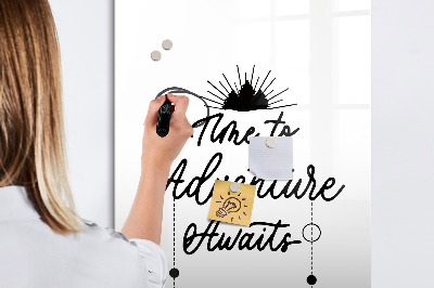 Magnetic marker board Adventure