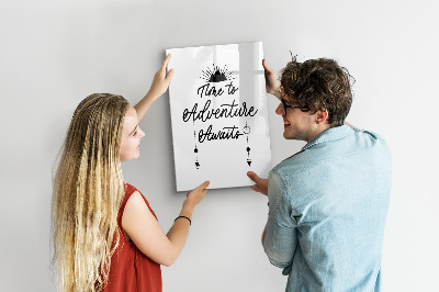 Magnetic marker board Adventure