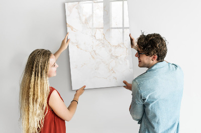 Glass dry erase board magnetic Meal Planner