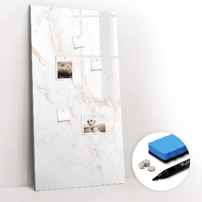 Glass dry erase board magnetic Meal Planner