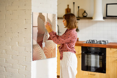 Magnetic drawing board drawing Golden Vegetables Abstraction