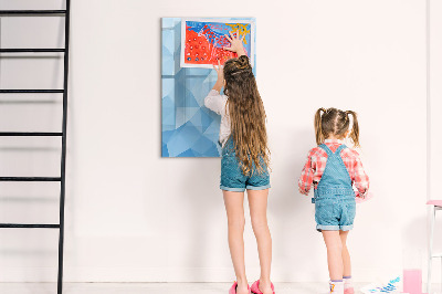 Magnetic drawing board Golden leaves