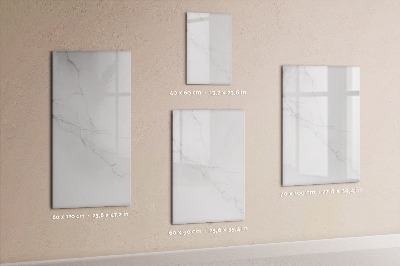 Magnetic drawing board Decorative marble