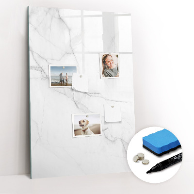 Magnetic drawing board Decorative marble