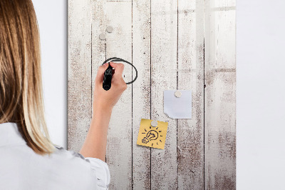 Magnetic board for drawing Wooden boards