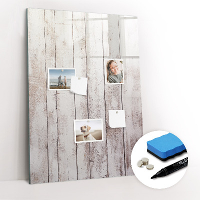 Magnetic board for drawing Wooden boards