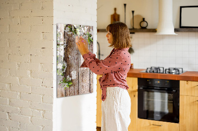 Magnetic board for writing Flowers on boards