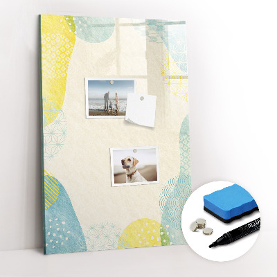 Magnetic marker board Light concrete