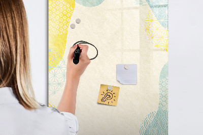 Magnetic marker board Light concrete