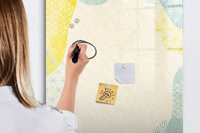 Magnetic marker board Light concrete