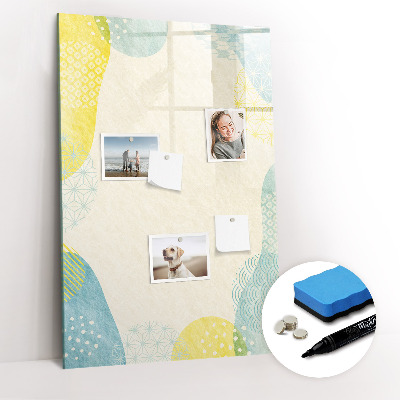 Magnetic marker board Light concrete