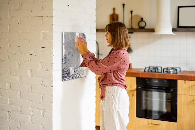 Glass dry erase board magnetic Frame decorative