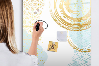 Magnetic marker board Palm leaves