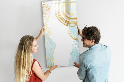 Magnetic marker board Palm leaves