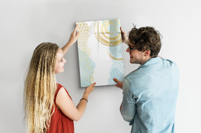 Magnetic marker board Palm leaves