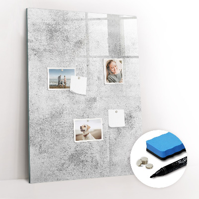 Glass dry erase board magnetic Meal planner
