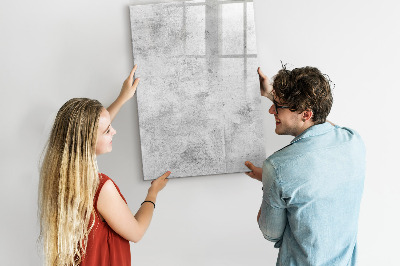 Glass dry erase board magnetic Meal planner