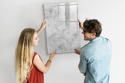 Glass dry erase board magnetic Meal planner