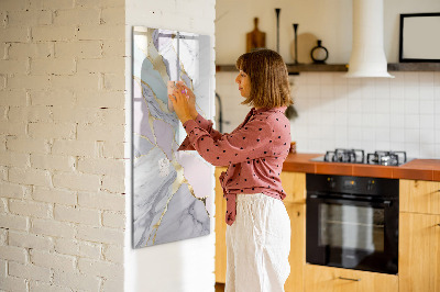 Magnetic drawing board Menu planner