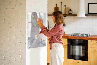 Magnetic drawing board Menu planner