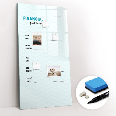 Magnetic marker board Marble