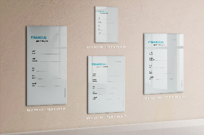 Magnetic marker board Marble