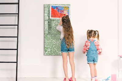Glass dry erase board magnetic Goal planner