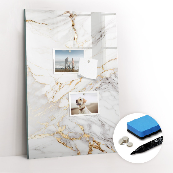 Glass dry erase board magnetic Slice of cake