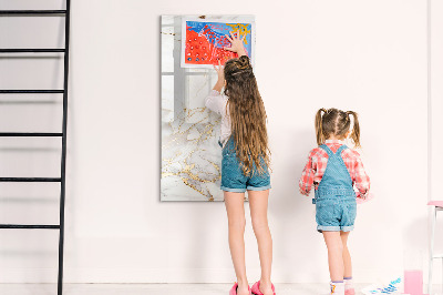 Glass dry erase board magnetic Slice of cake