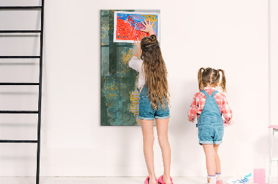 Glass dry erase board magnetic Virgin of Guadalupe