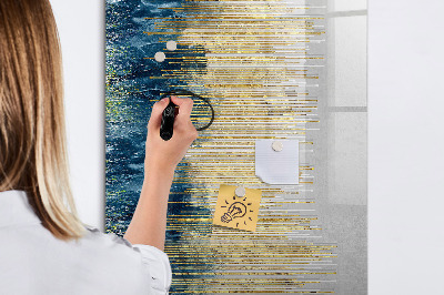 Magnetic marker board Decorative pattern