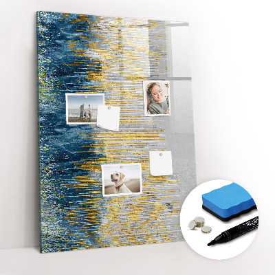 Magnetic marker board Decorative pattern