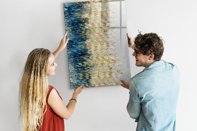 Magnetic marker board Decorative pattern