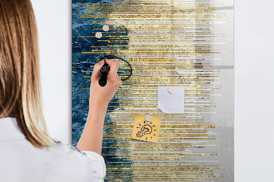 Magnetic marker board Decorative pattern