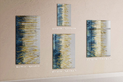 Magnetic marker board Decorative pattern