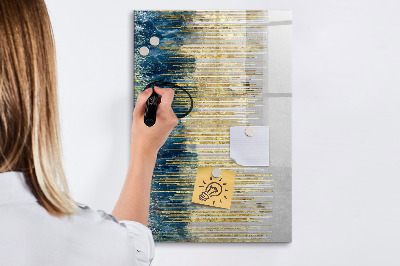 Magnetic marker board Decorative pattern