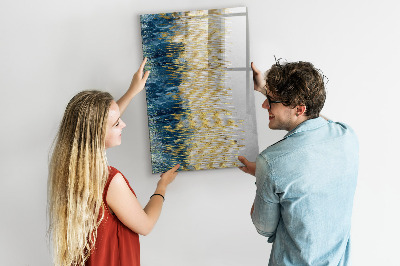Magnetic marker board Decorative pattern